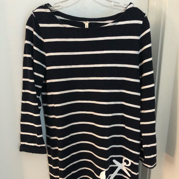J. Crew Maritime Stripe Anchor Dress - Picture 9 of 15